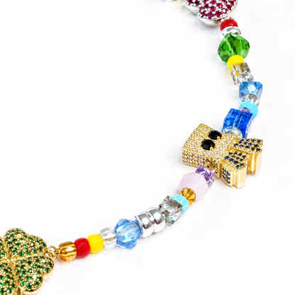 JEWELRY PARADE NECKLACE【CLOVER・BAG-HEAD GHOST・HEART】