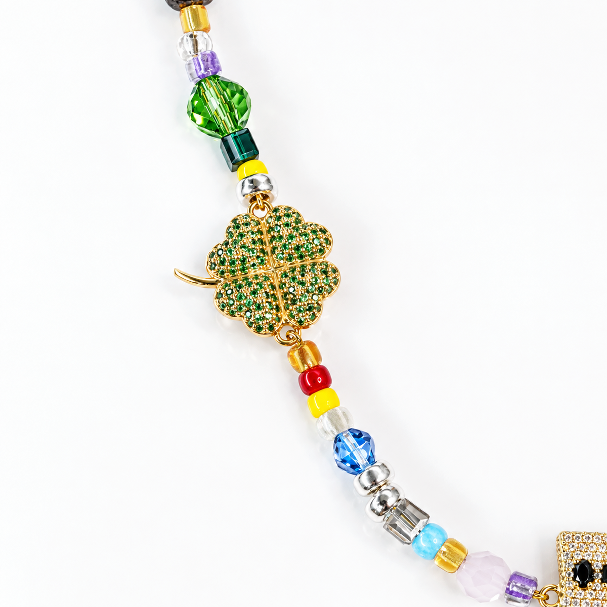 JEWELRY PARADE NECKLACE【CLOVER・BAG-HEAD GHOST・HEART】